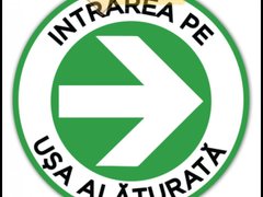 Indicator pentru usa din dreapta